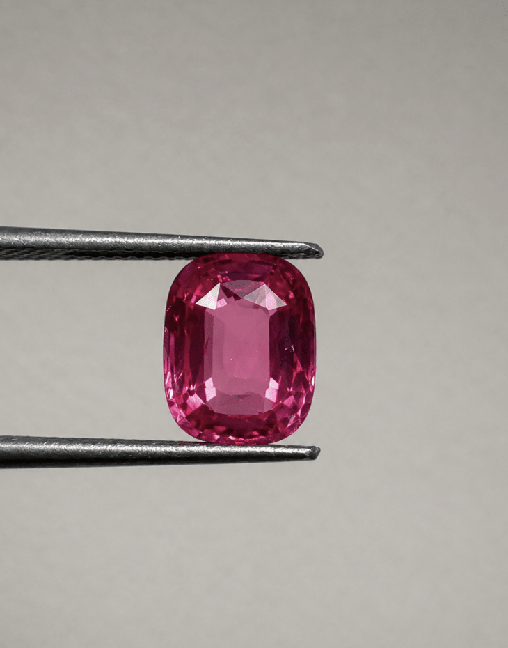 3.712 ct Vivid Pink Mahenge Spinel - Kingdom Jewelry