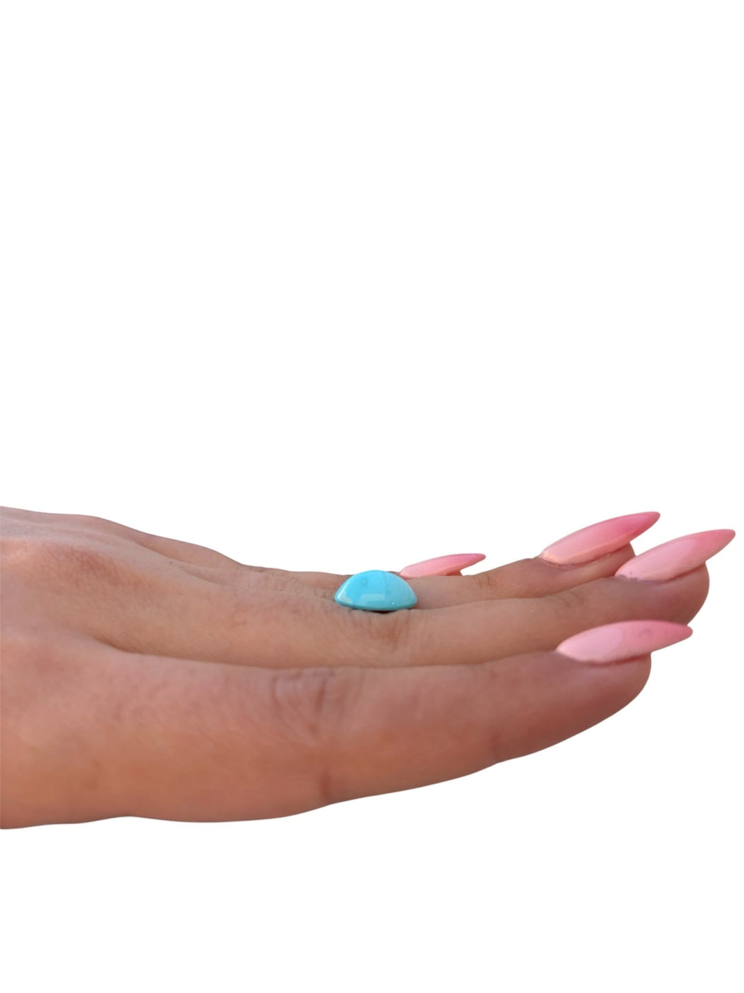 3.90ct Persian Robins Egg Blue Natural Turquoise (2) - Kingdom Jewelry