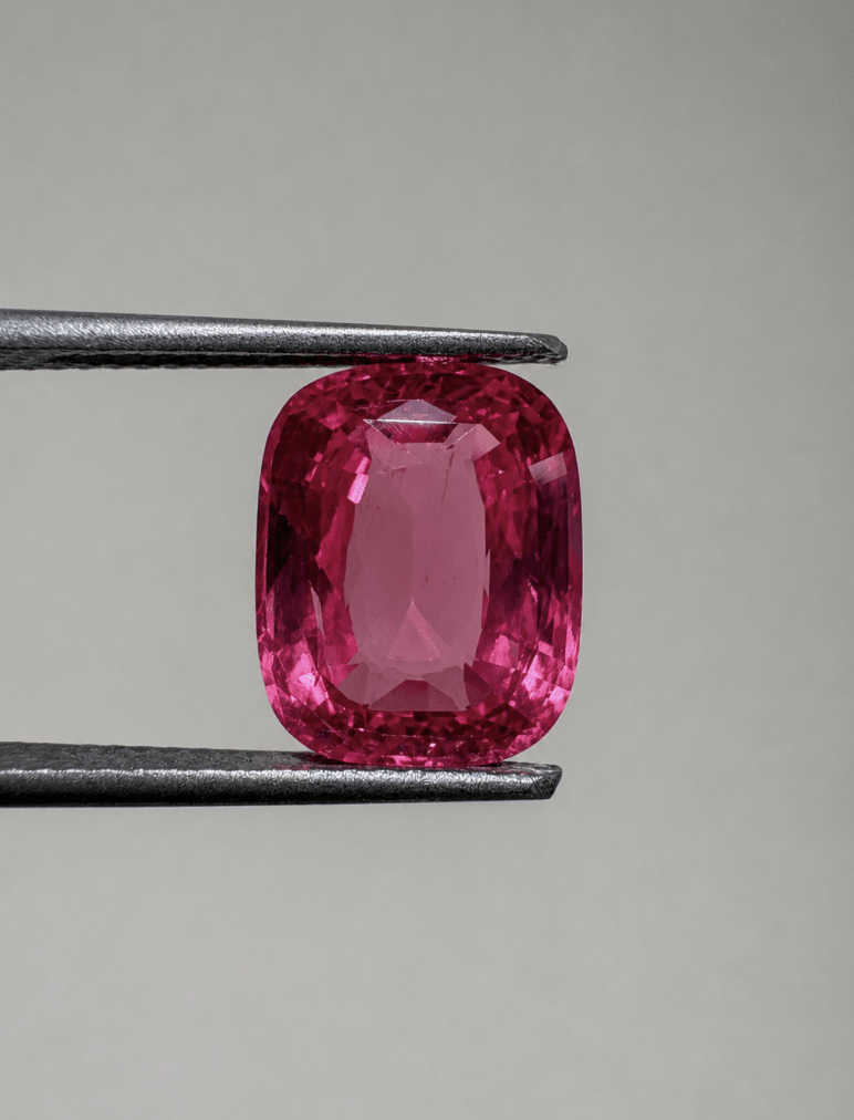 4.203 ct Vivid Pink Mahenge Spinel - Kingdom Jewelry