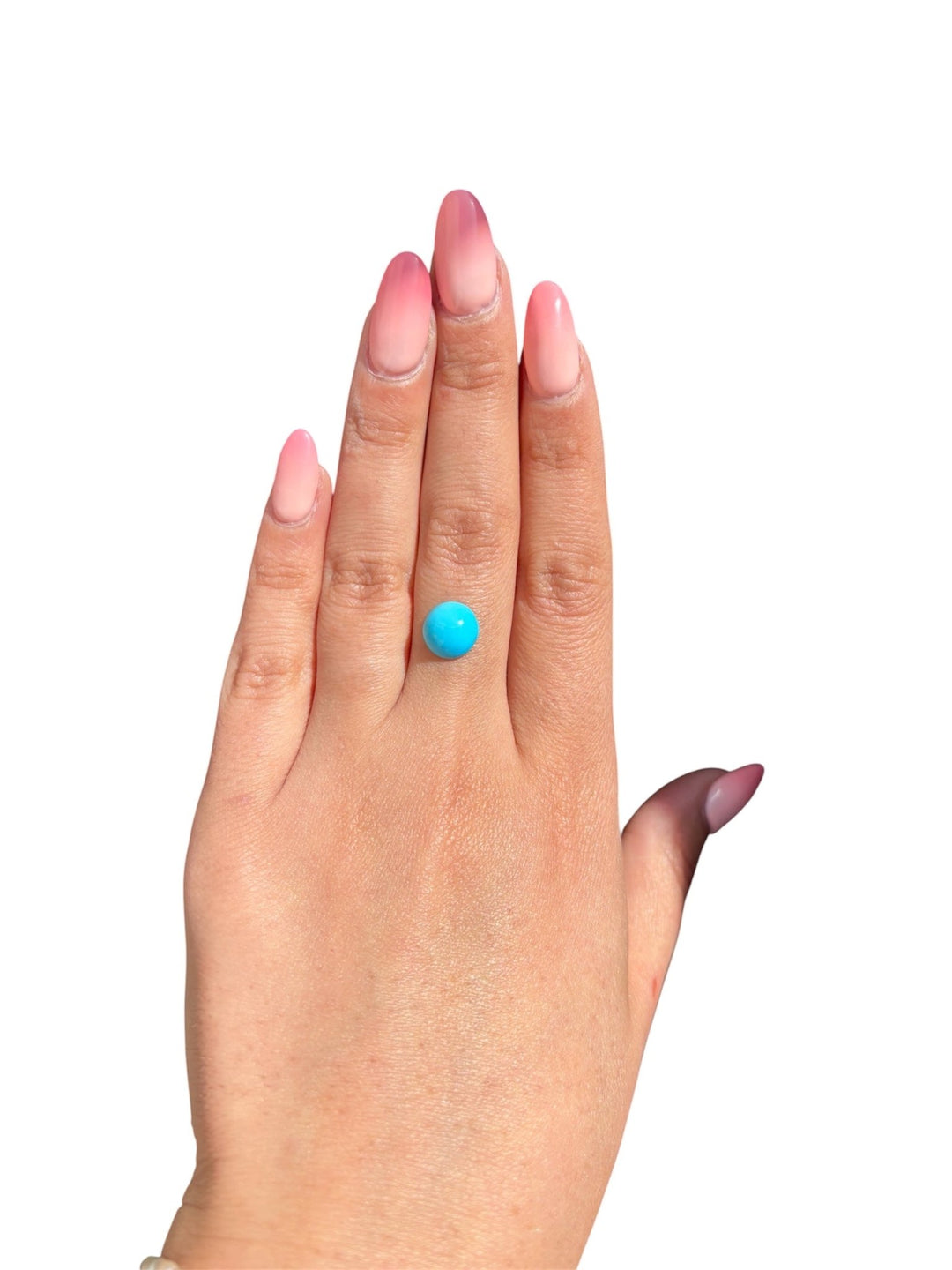 4.20ct Natural Robin's Egg Blue Persian Turquoise Cabochon - Kingdom Jewelry