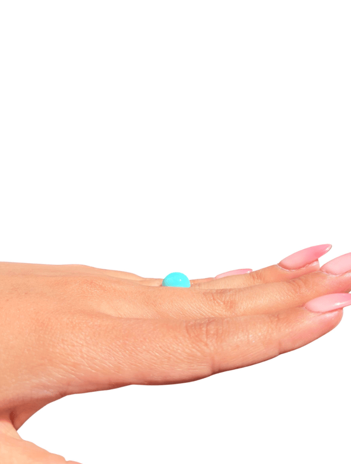 4.25 ct Persian Robins Egg Blue Natural Turquoise - B - Kingdom Jewelry