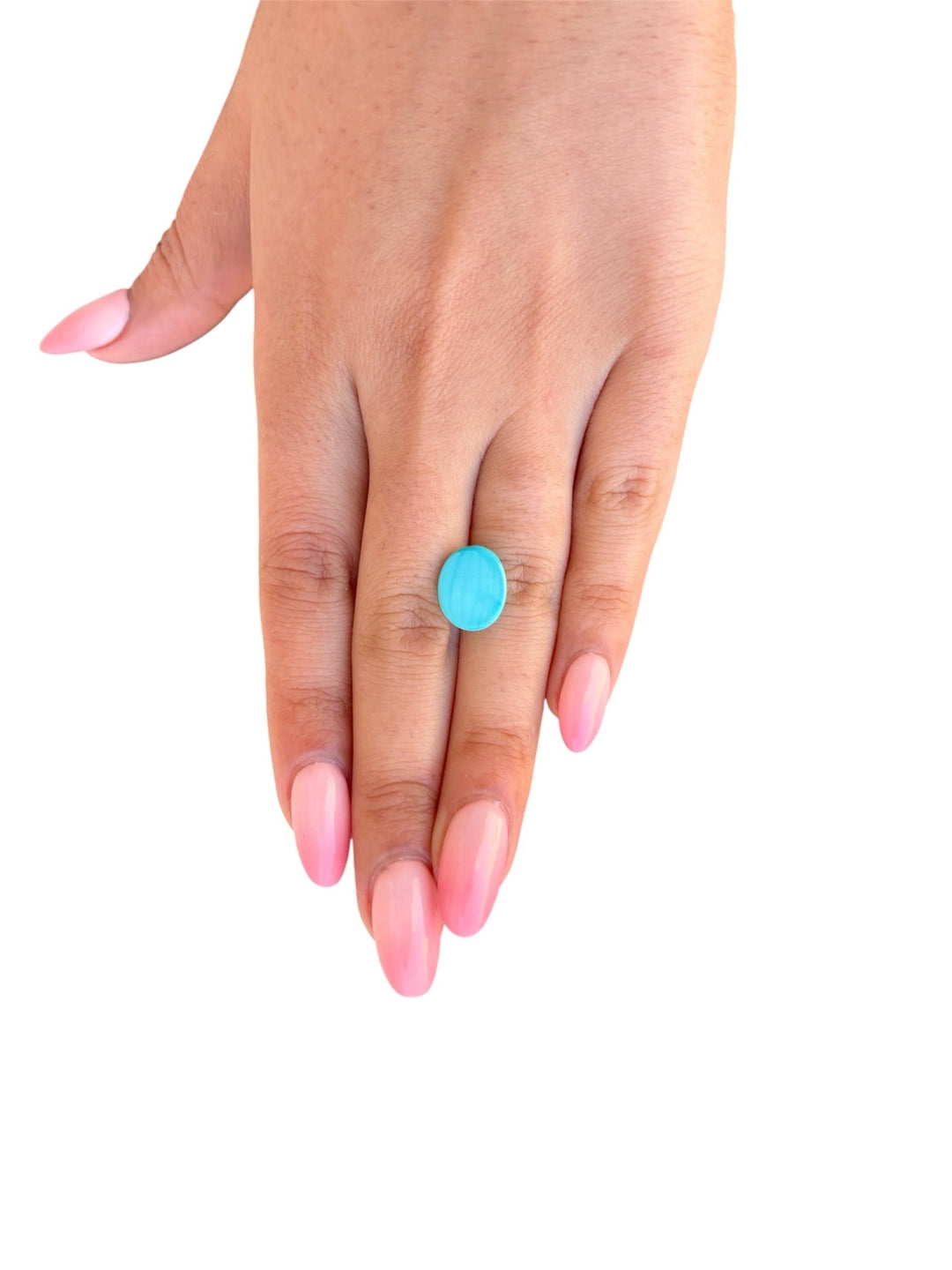 5.25ct Persian Robins Egg Blue Natural Turquoise - Kingdom Jewelry