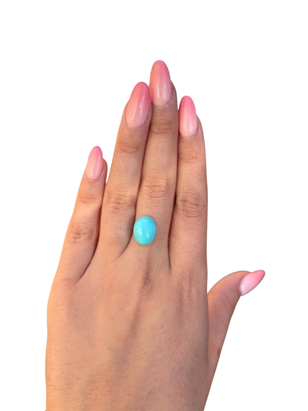 5.25ct Persian Robins Egg Blue Natural Turquoise - Kingdom Jewelry