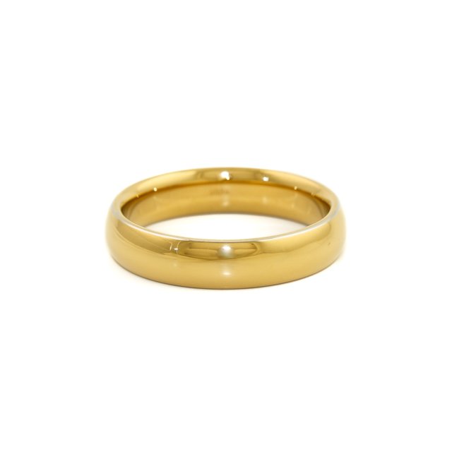 5mm Classic Gold Cigar Band - Kingdom Jewelry