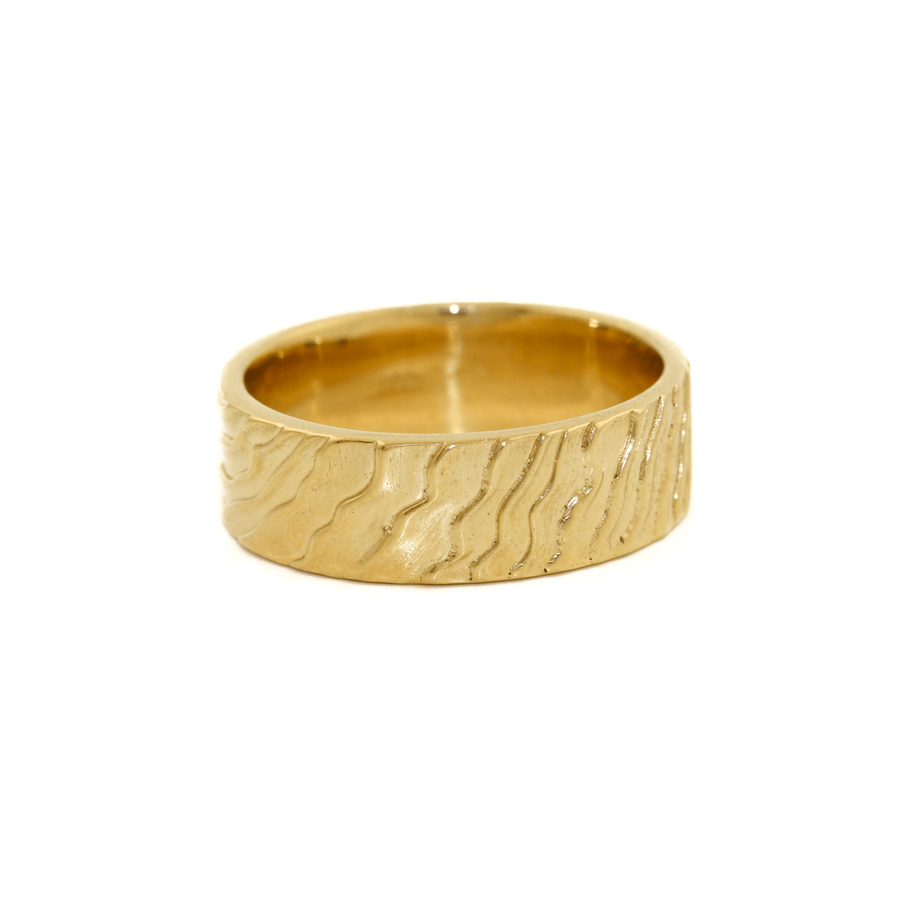 6mm "Cuttlefish" Cigar Band - Kingdom Jewelry