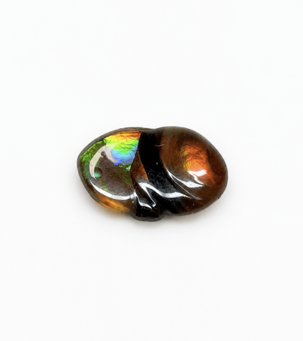 8.20ct Hand Cut Collector Fire Agate- By Ryszard Krukowski - Kingdom Jewelry