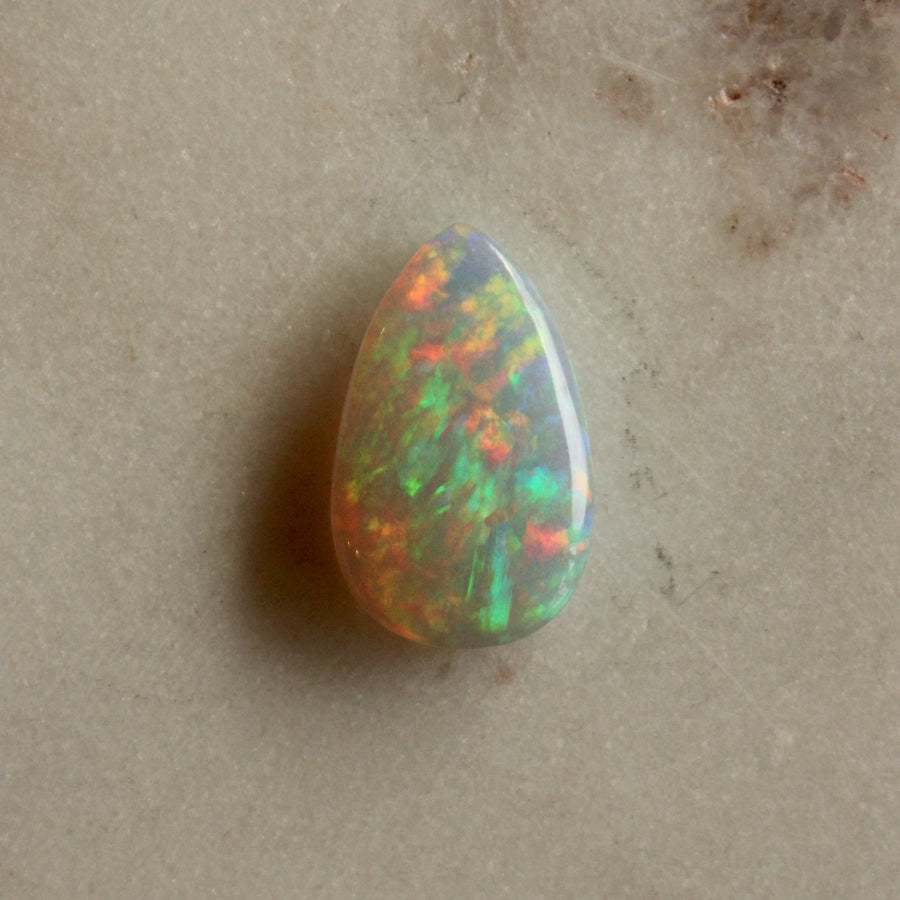 8.62 ct Teardrop x Ethiopian Welo Opal - Kingdom Jewelry