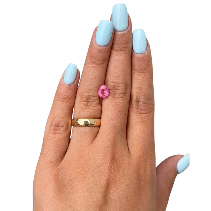 1.60ct Vivid Pink Mahenge Spinel