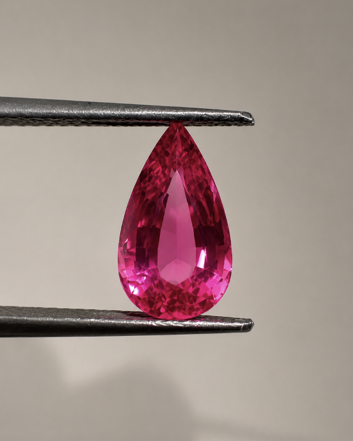 2.586 ct Vivid Pink Mahenge Spinel