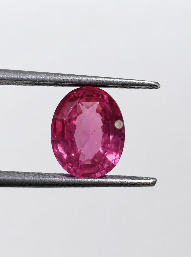 2.569ct Vivid Pink Mahenge Spinel