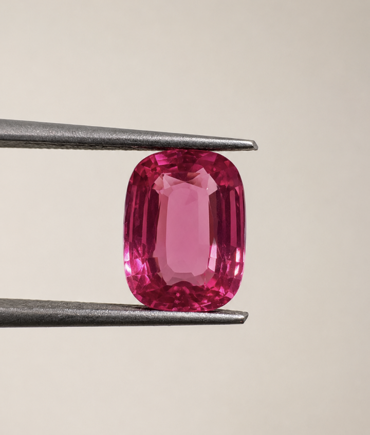 3.027ct Vivid Pink Mahenge Spinel