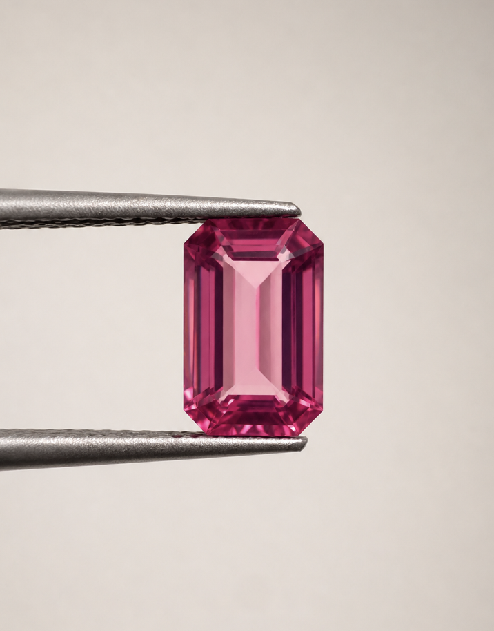 1.538ct Vivid Pink Mahenge Spinel