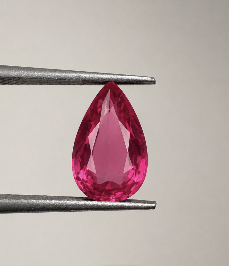 2.611ct Vivid Pink Mahenge Spinel