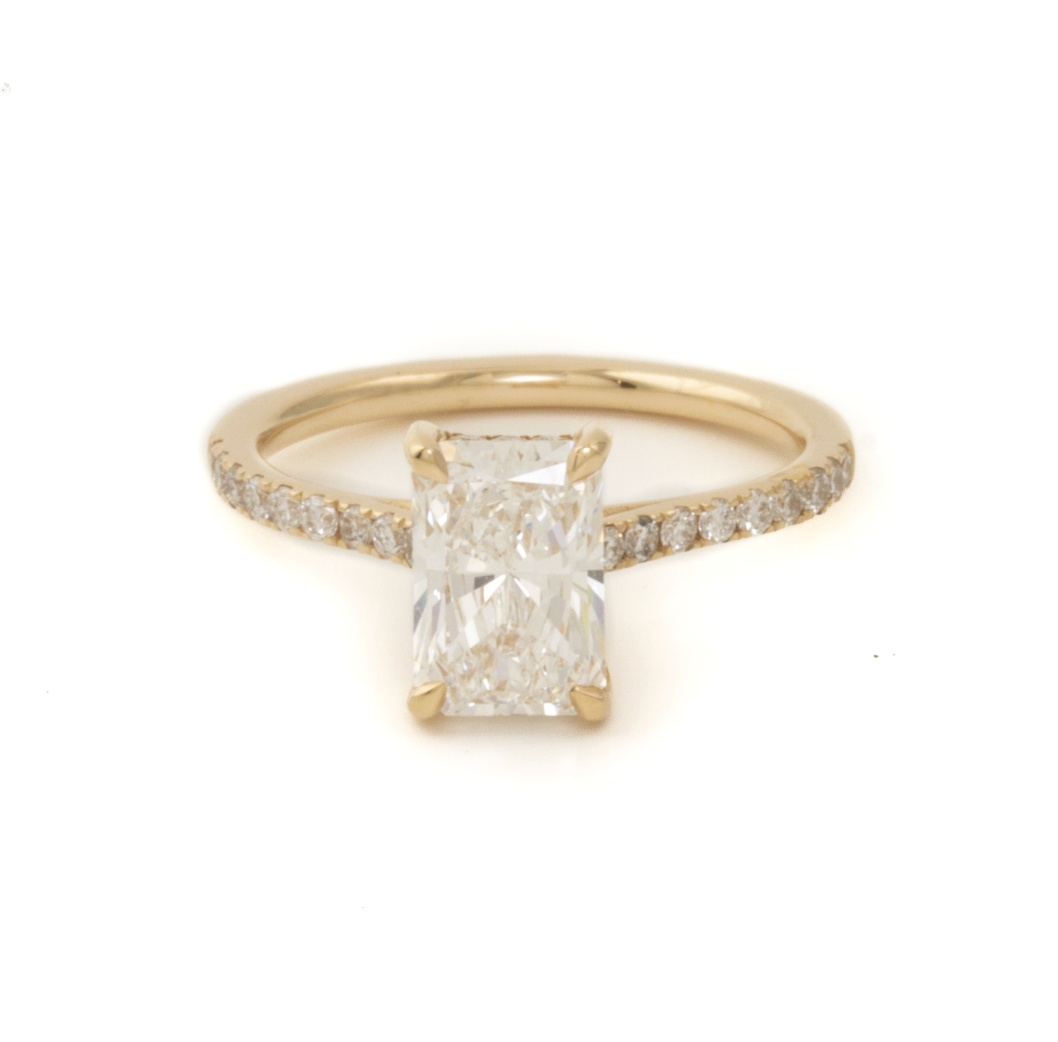 14k Gold X 1.54CT Lab Diamond Ring