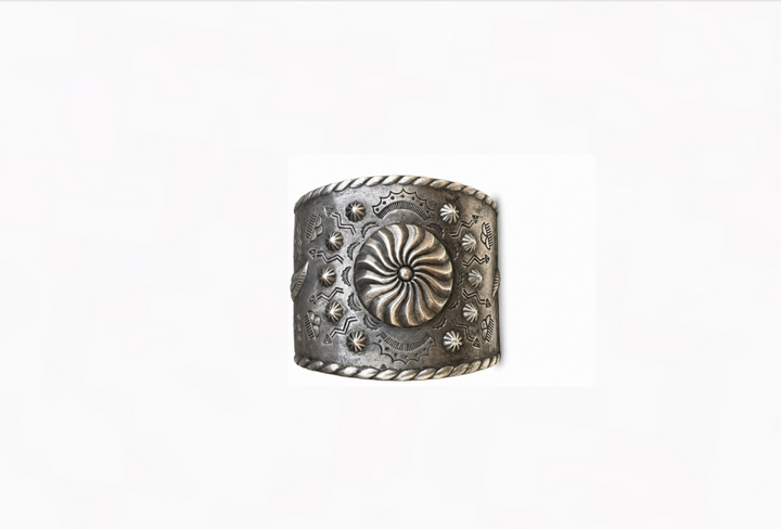 Vintage Navajo Sterling Silver Cuff