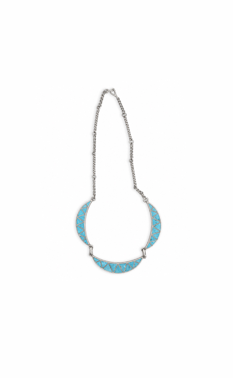 1960's Zuni x Inlay Necklace