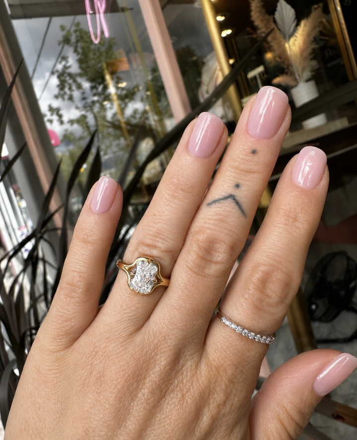 3.06 ct 14k Yellow Gold Ring
