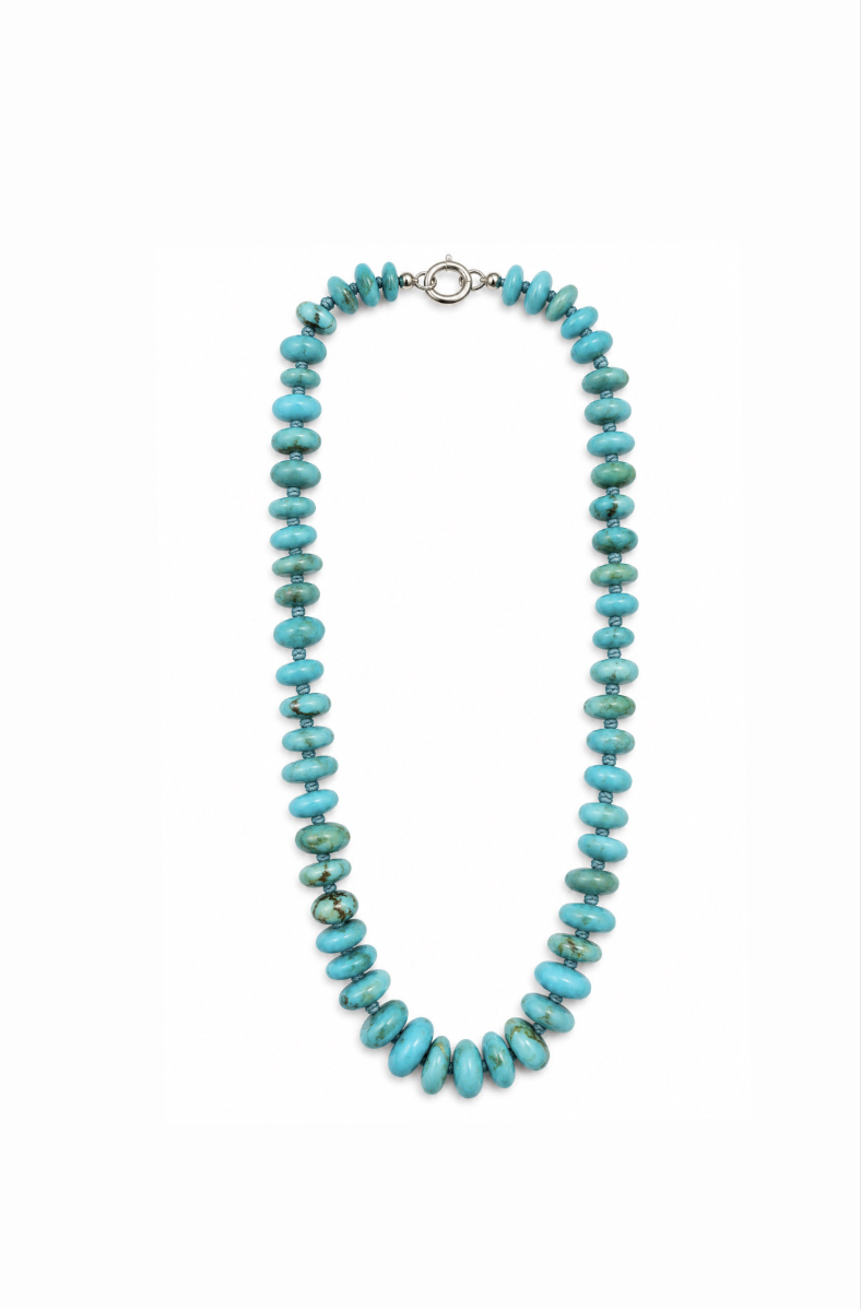 Silk Knotted Arminian Turquoise