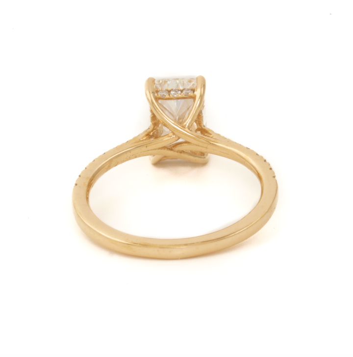 14k Gold X 1.54CT Lab Diamond Ring