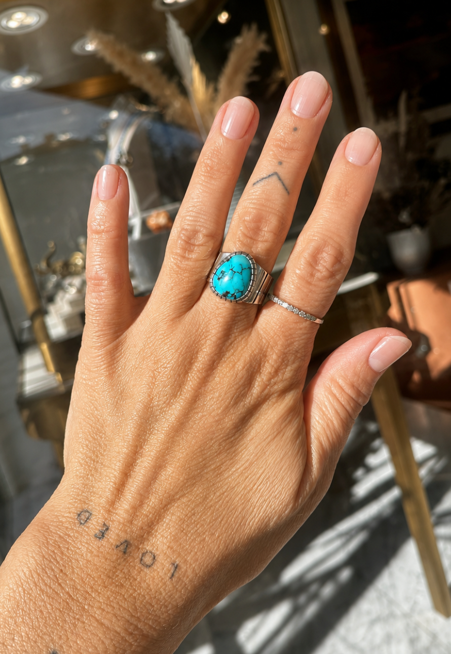 Godber Burnham Turquoise Ring