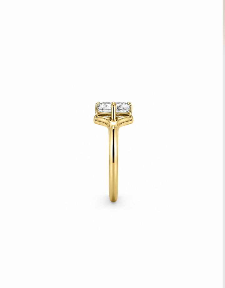 3.06 ct 14k Yellow Gold Ring