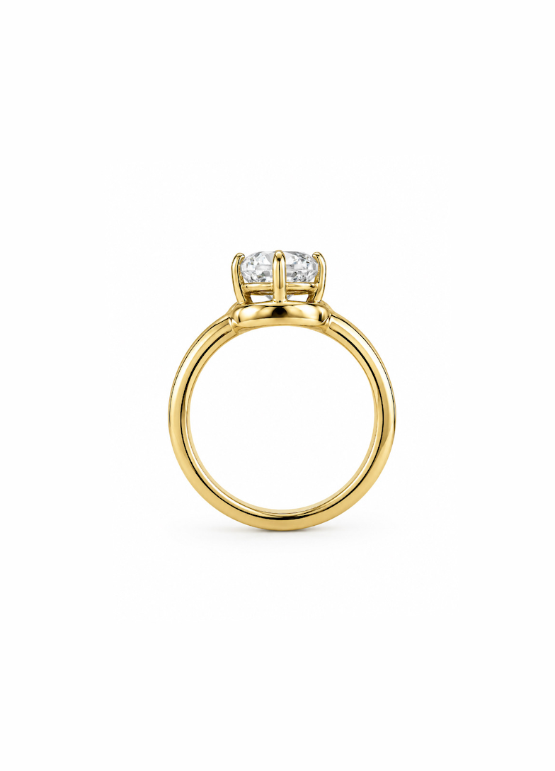 3.06 ct 14k Yellow Gold Ring