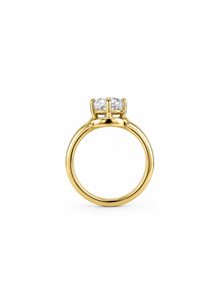 3.06 ct 14k Yellow Gold Ring