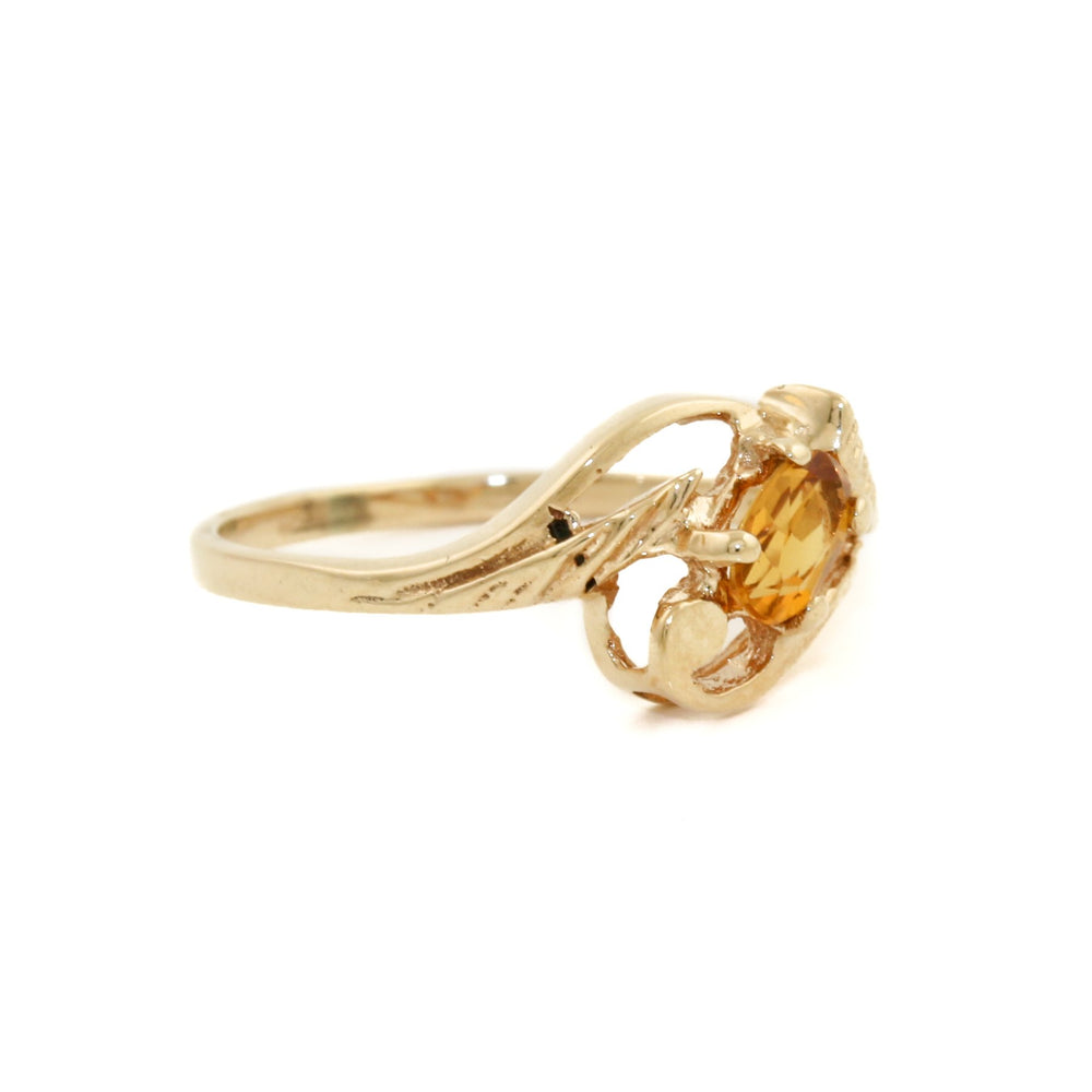 
                      
                        Abstract 10k Gold x Citrine Cocktail Ring - Kingdom Jewelry
                      
                    