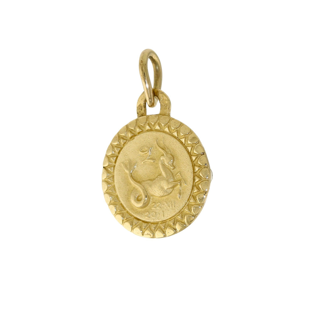 
                      
                        Antique 14k Gold x Capricorn Coin Pendant - Kingdom Jewelry
                      
                    