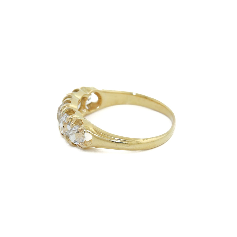 
                      
                        Antique 18k Gold x Rose - Cut Diamond Ring - Kingdom Jewelry
                      
                    