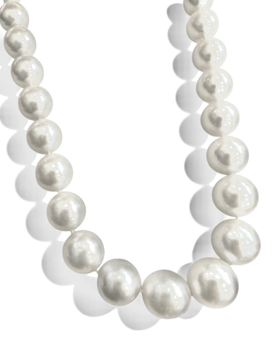 Australian White Pearl Necklace - Kingdom Jewelry