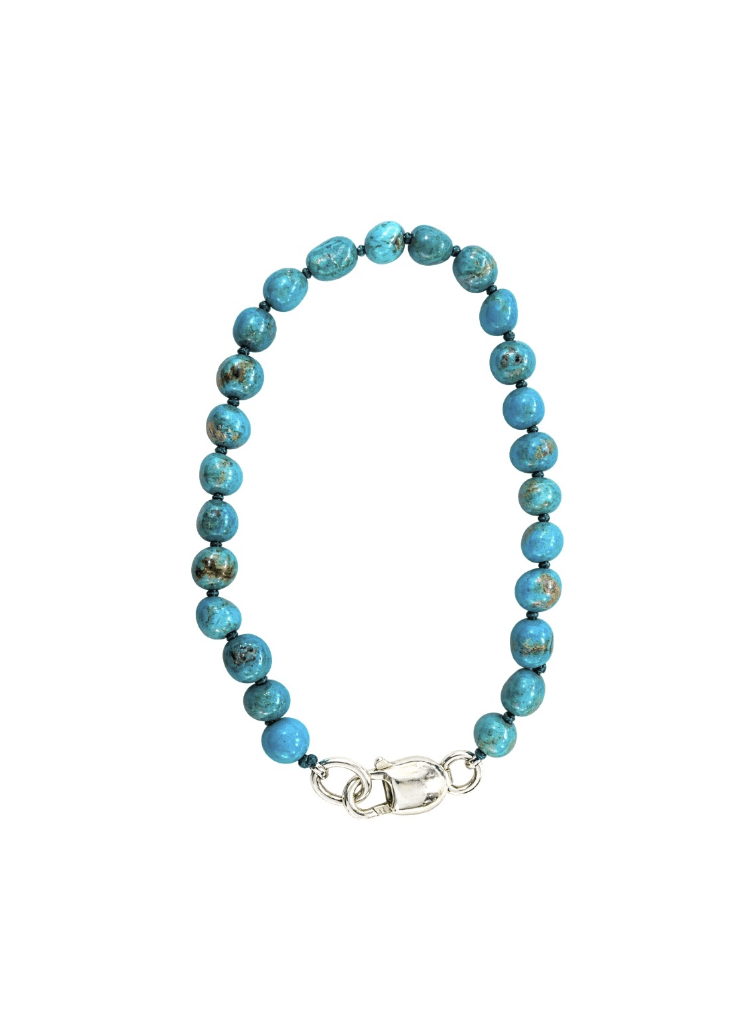 Blue Ridge Turquoise Nugget Bracelet 9” - Kingdom Jewelry