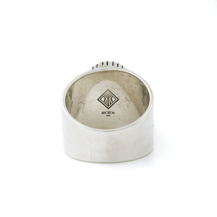 Contemporary "Locus" Band x Kingman Turquoise - Kingdom Jewelry