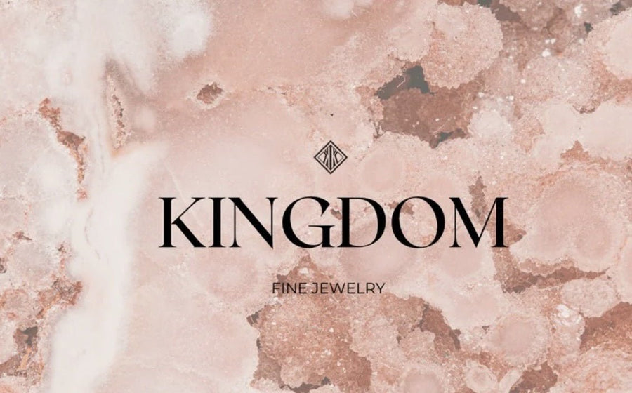 Custom 14k yellow gold with hidden halo - Kingdom Jewelry