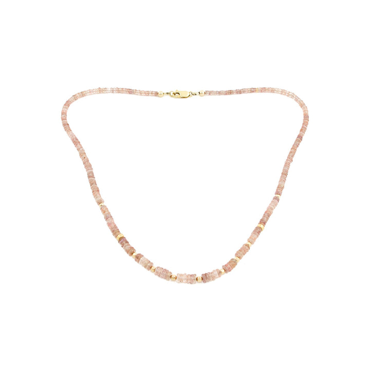 Desert Rose Sapphire Beaded Necklace - Kingdom Jewelry