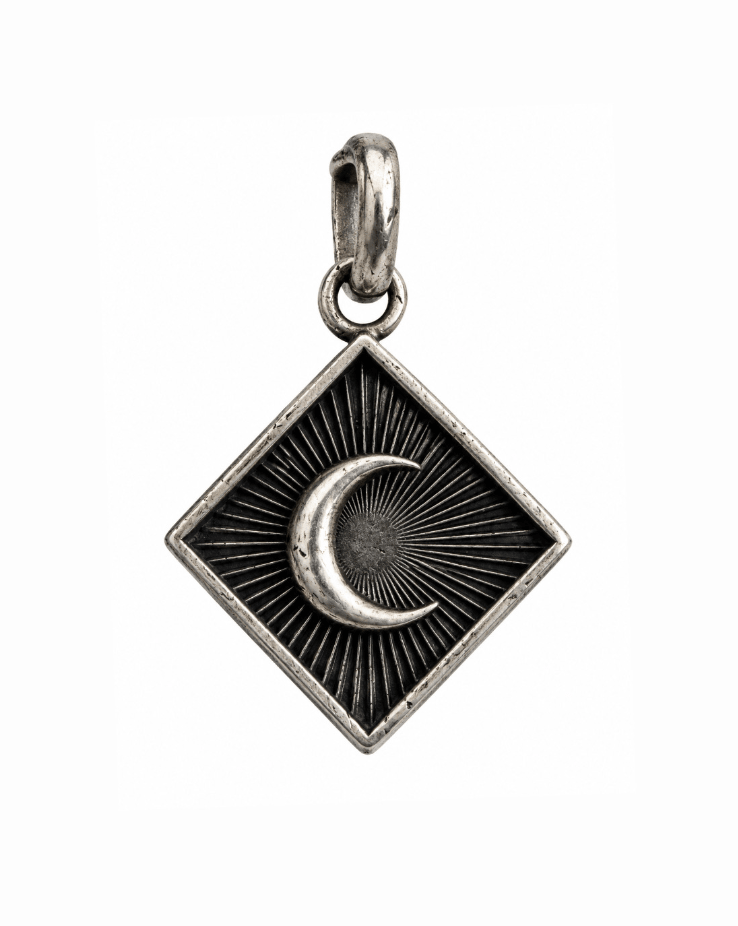 Diamond Moon Pendant - Kingdom Jewelry