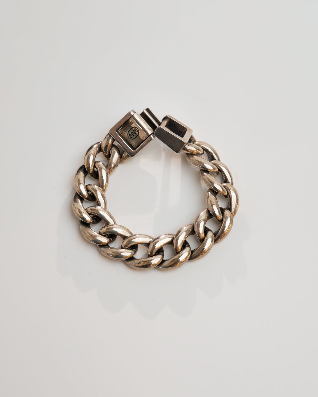 Large Curb Chain Bracelet with clasp - Kingdom Jewelry