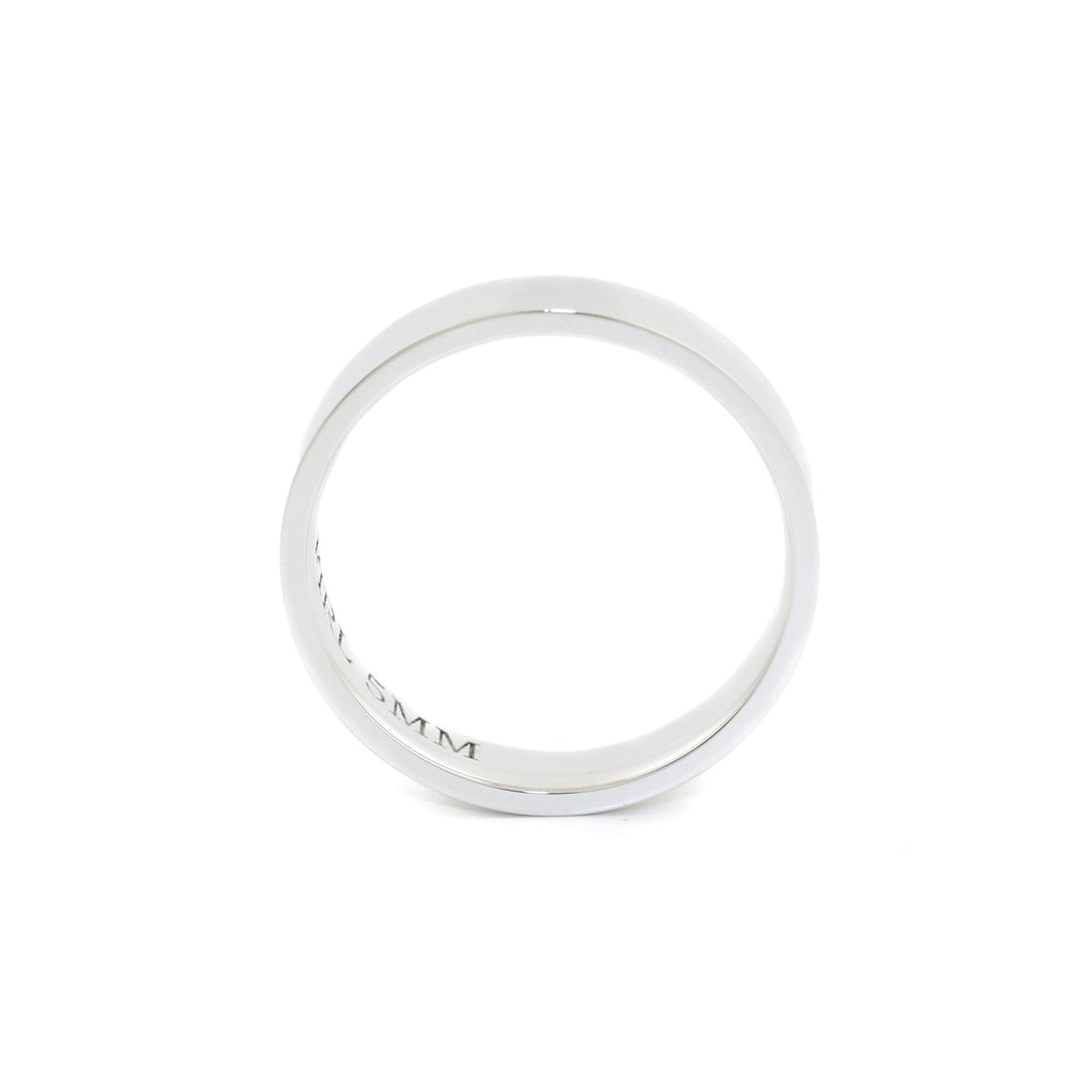 
                  
                    Made to Order: White Gold Classic 5mm Band - Kingdom Jewelry
                  
                