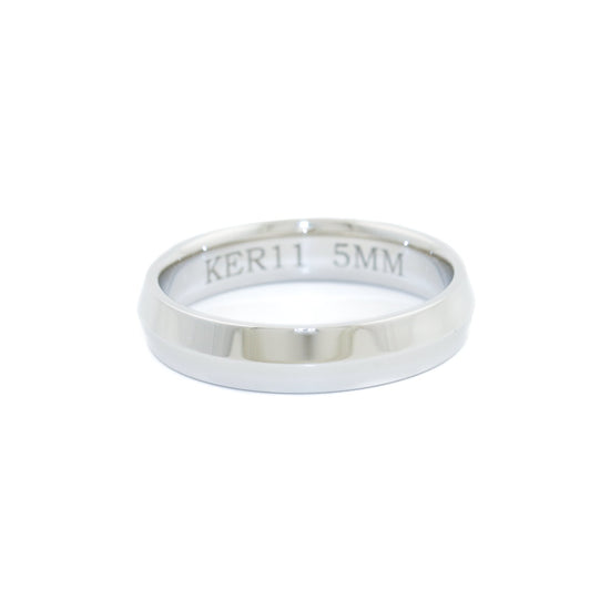 Made To Order: White Gold x Double Edge Band - Kingdom Jewelry