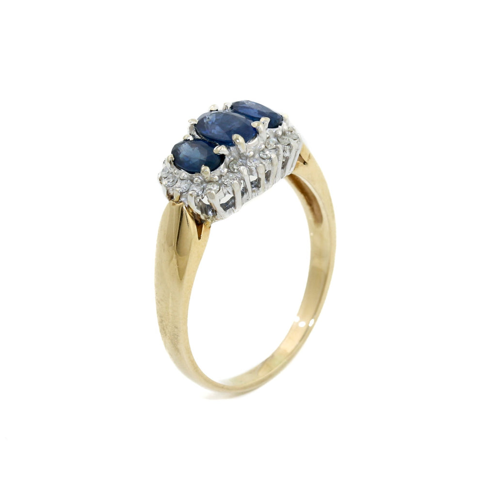 
                      
                        Magnificent 14k Gold x Sapphire & Diamond Ring - Kingdom Jewelry
                      
                    