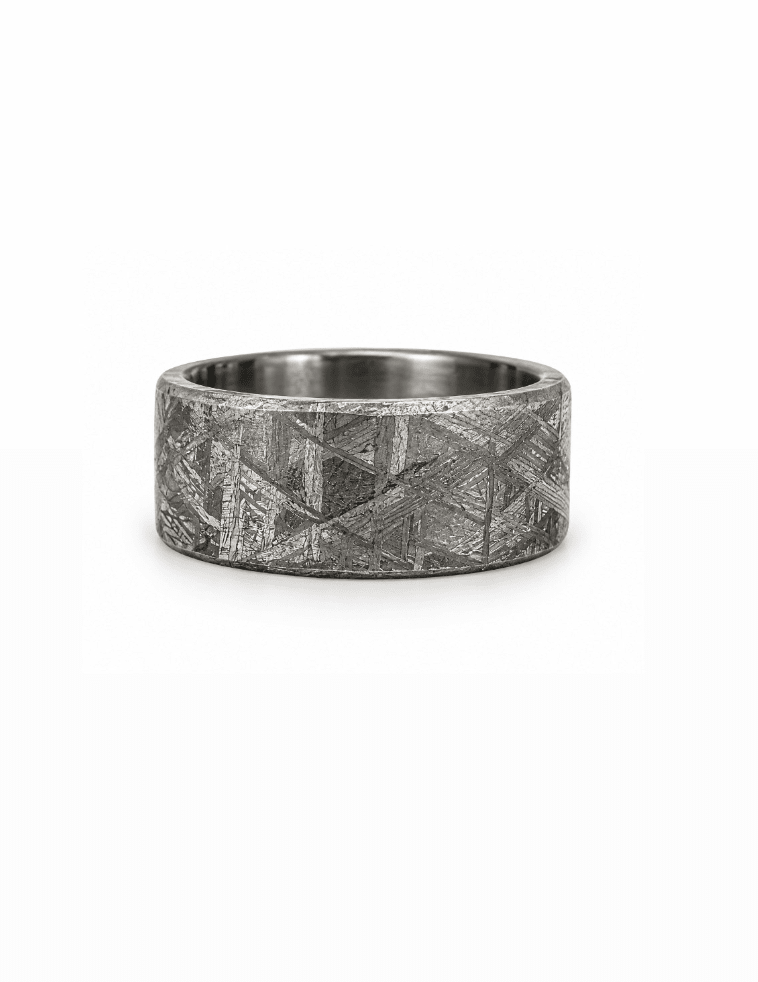 Meteorite Band Ring - Kingdom Jewelry