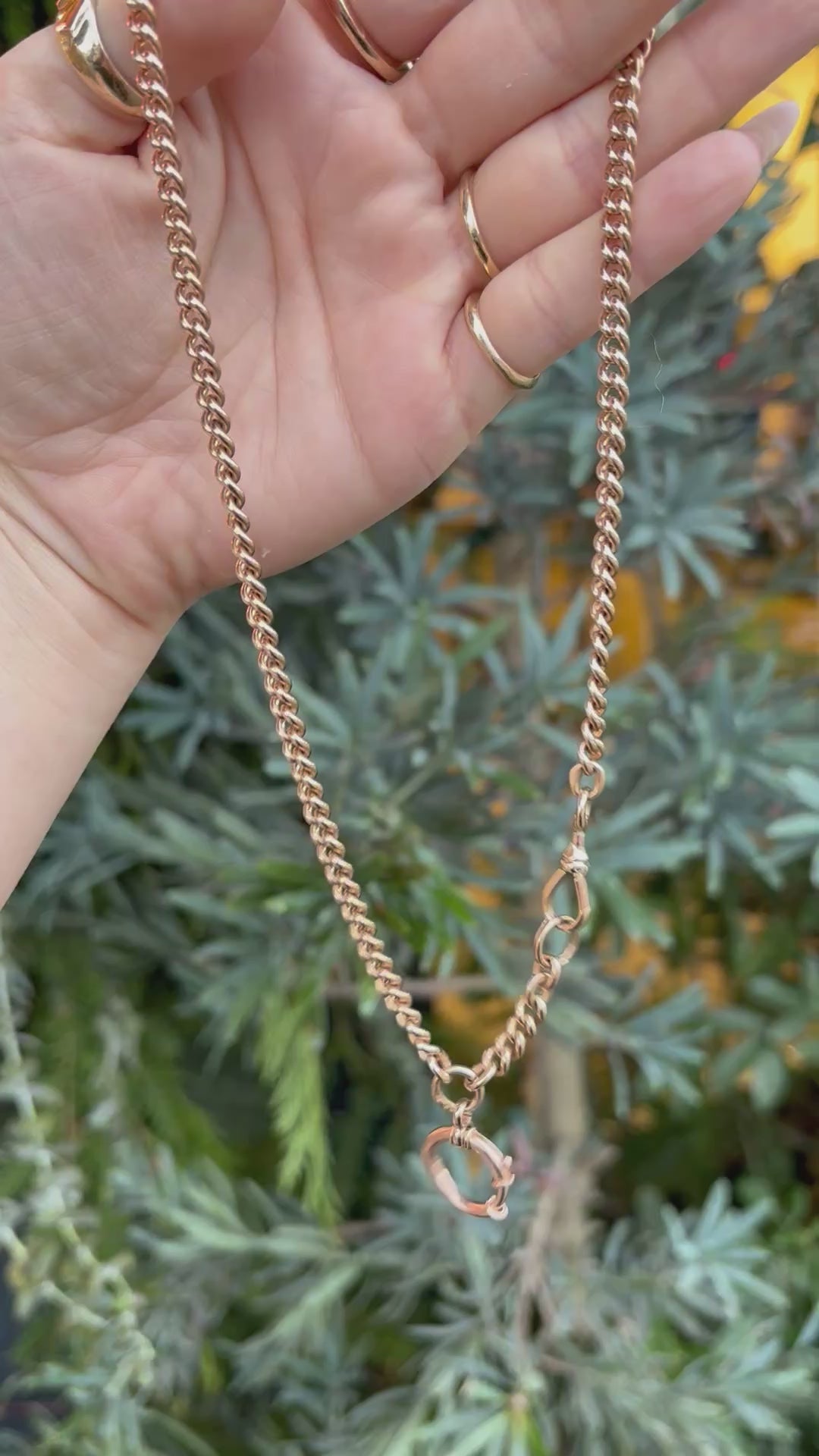 14K Watch Chain 1920's