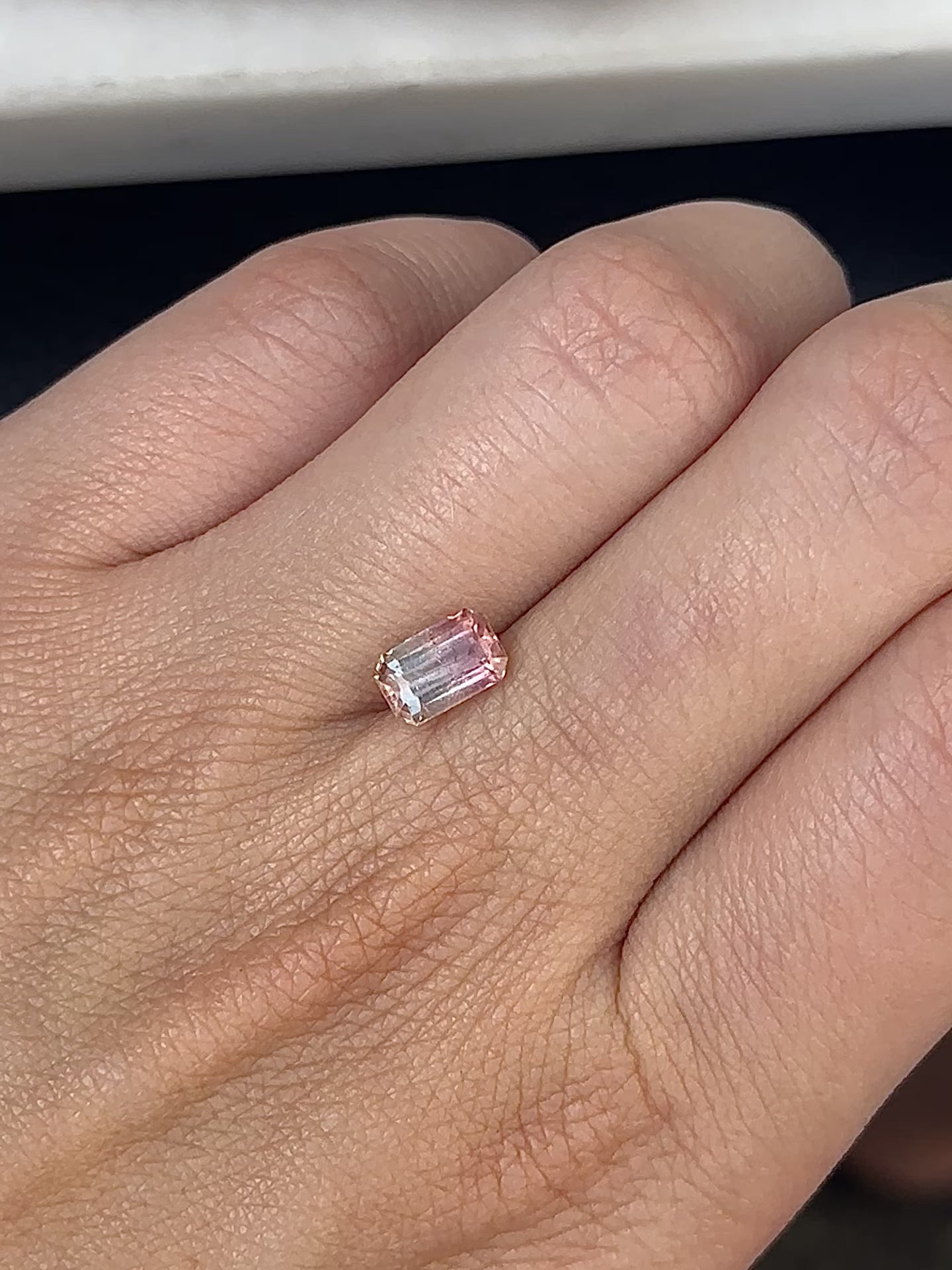 Create the jewelry piece of your dreams with this exquisite 1.39ct bi-colour tourmaline. Radiating sweet blush pink and sunny yellow hues, this stunning gemstone dazzles with vibrant brilliance in every facet, making it truly one-of-a-kind.