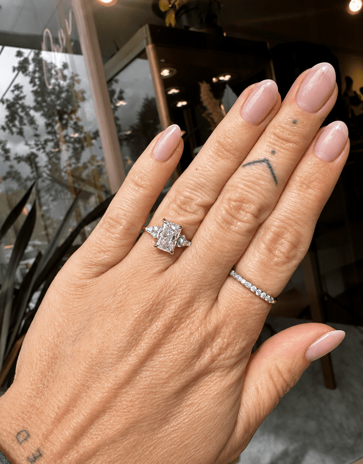 Radiant Diamond 14k Yellow Gold Engagement Ring - Kingdom Jewelry