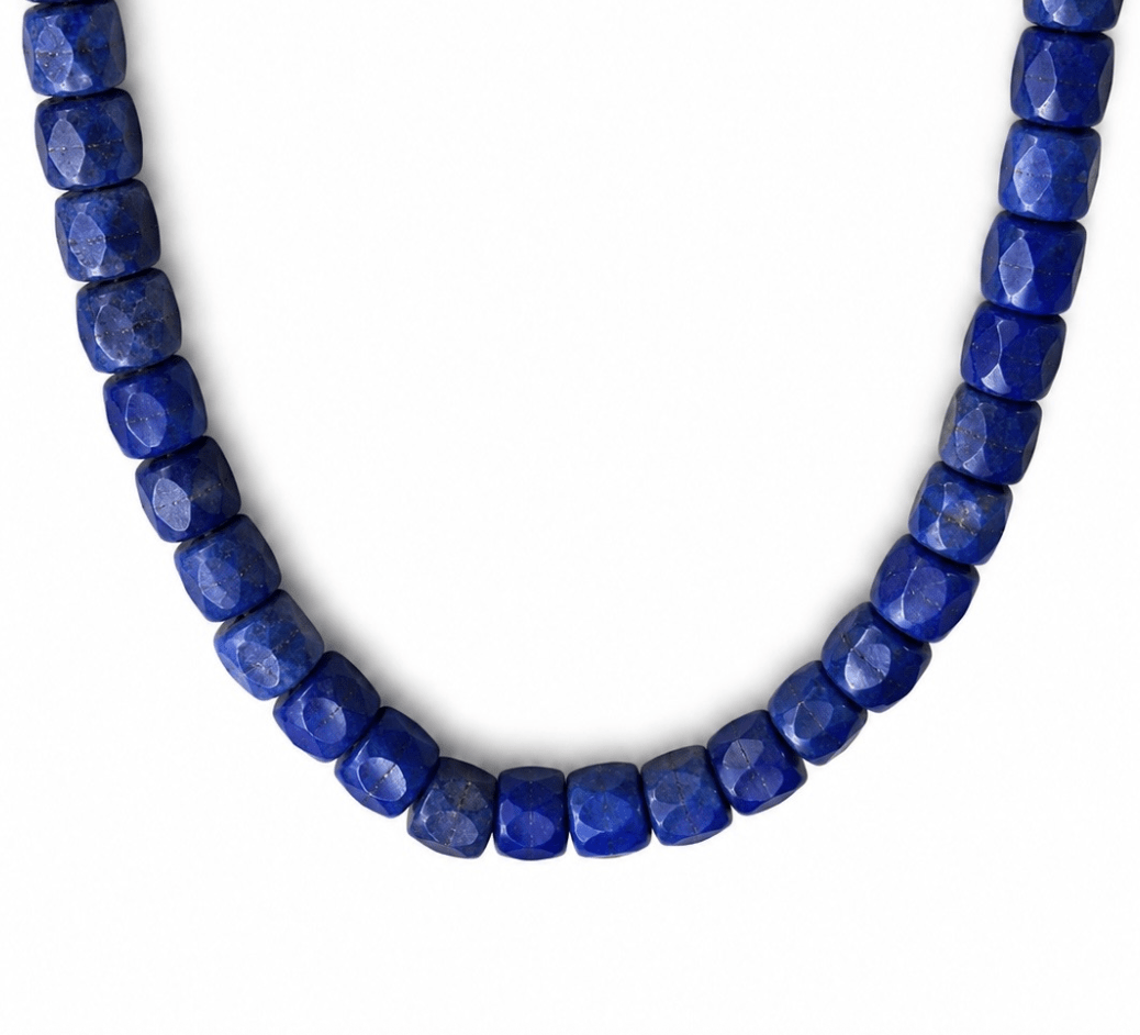 Russian Blue Barrel Trade Beads - Kingdom Jewelry