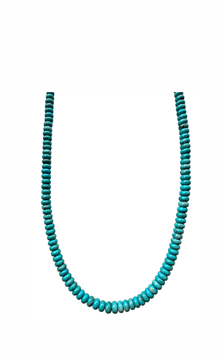 Sierra Nevada Turquoise Bead 22” Necklace - Kingdom Jewelry