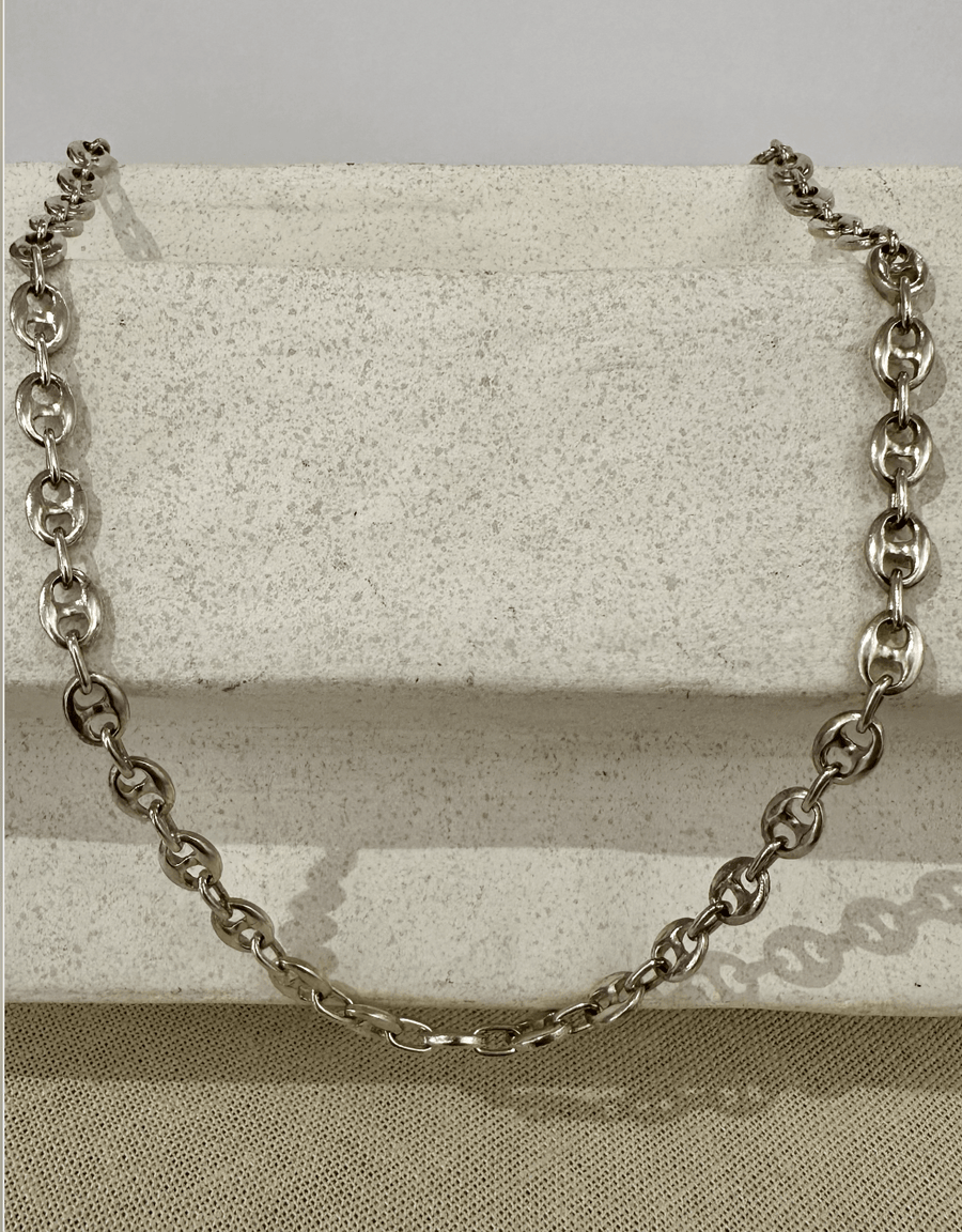 Silver Gucci Link Chain - Kingdom Jewelry