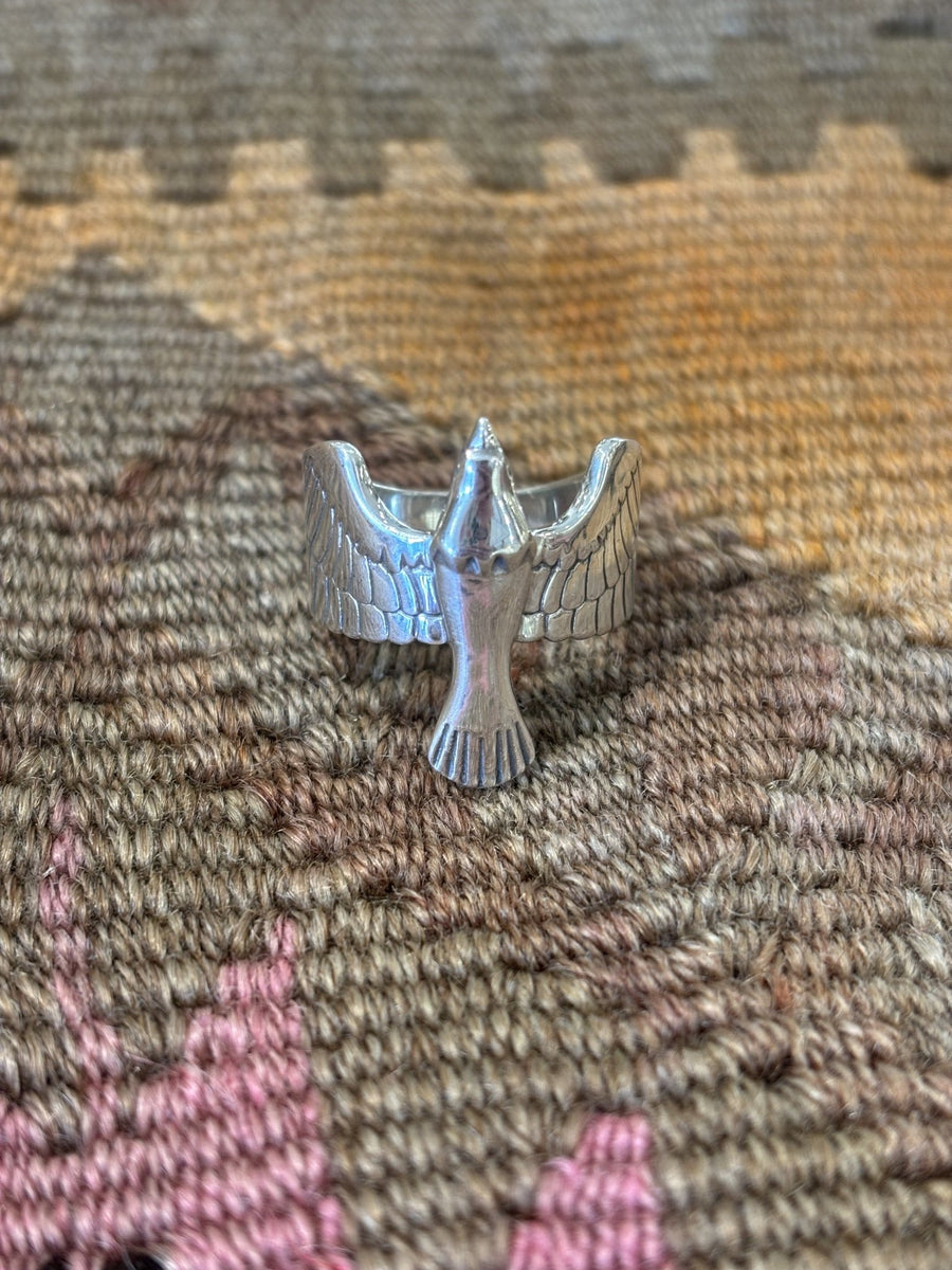 Silver Maple Eagle Ring - Kingdom Jewelry