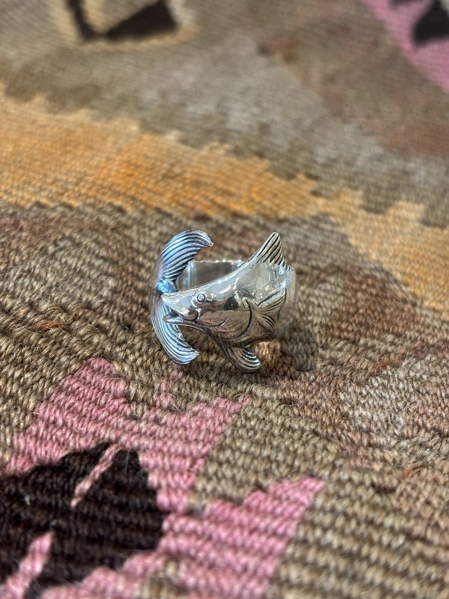 Silver Maple Tuna Ring - Kingdom Jewelry