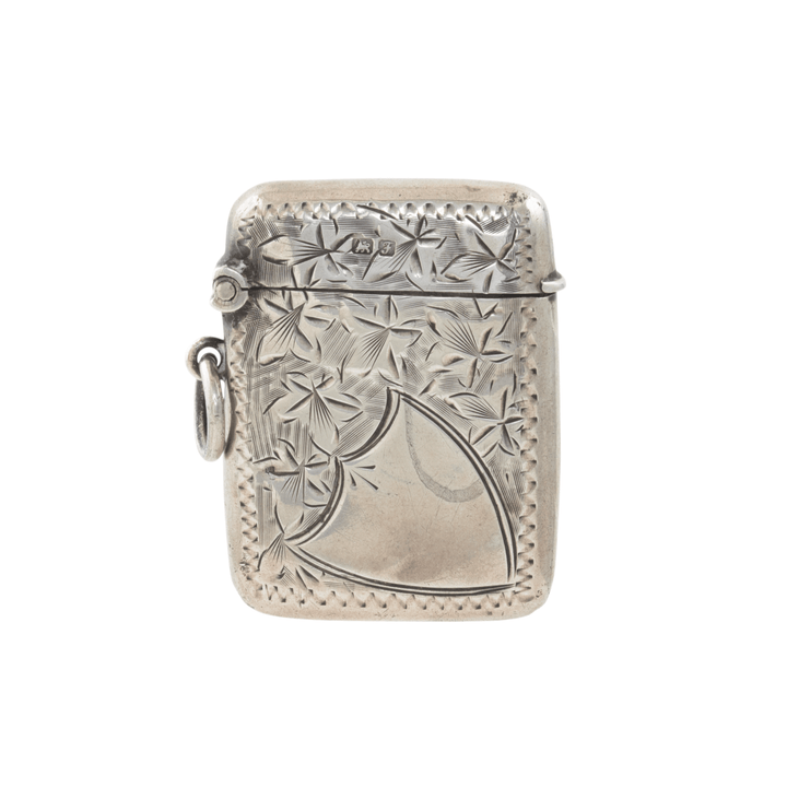 Silver x Antique Chester Filigree Matchstick Case - Kingdom Jewelry